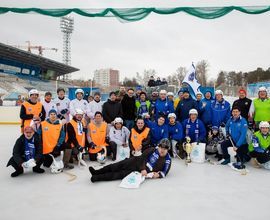 «Динамо» - победитель турнира по хоккею с мячом на валенках