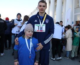 Динамовцы приняли участие в благотворительном забеге