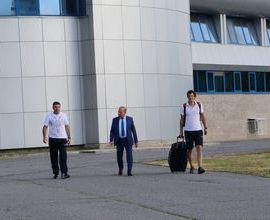 Хоккеисты отправились в Беларусь