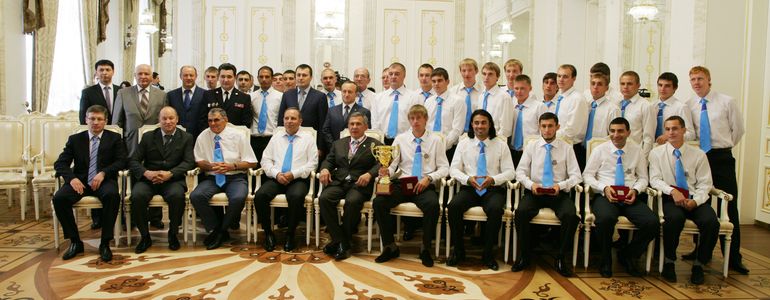 Президент Татарстана поздравил «Динамо-Казань» с золотом в Чемпионате России