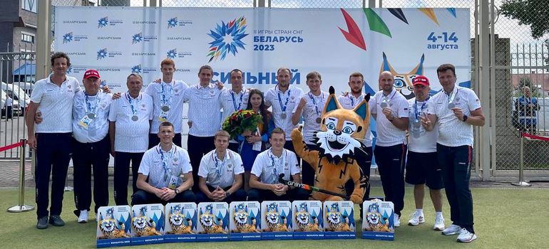 Сборная России – серебряный призёр II Игр СНГ по хоккею на траве 5х5
