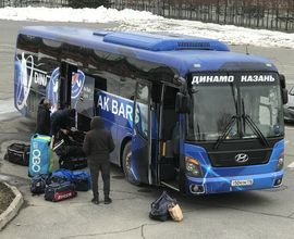 Команда «Динамо-Ак Барс» отправляется в Брест